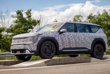 The Kia EV9 enters its final phase of testing