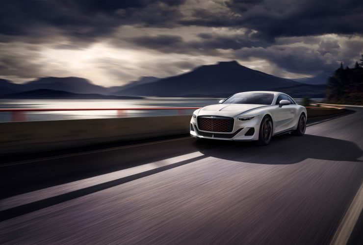 Batur, a new sporty electric model from Bentley