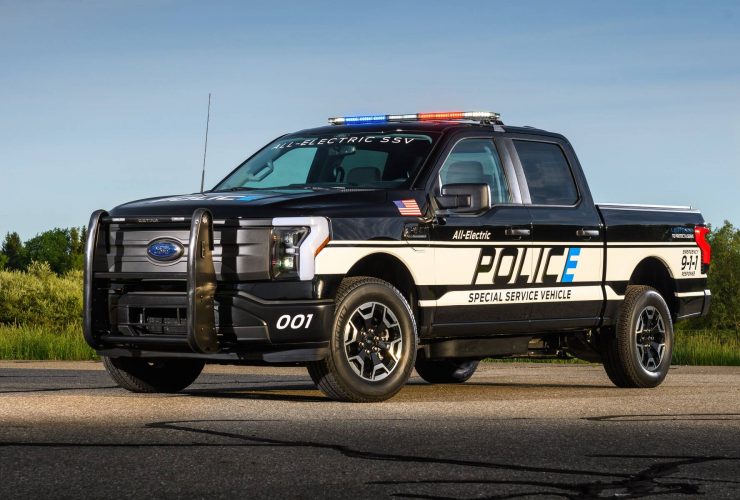 Police electric vehicle: F-150 Lightning joins Ford police fleet