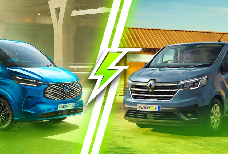 2023 Ford E-Transit vs Renault Trafic Van E-Tech: The war between E-vans