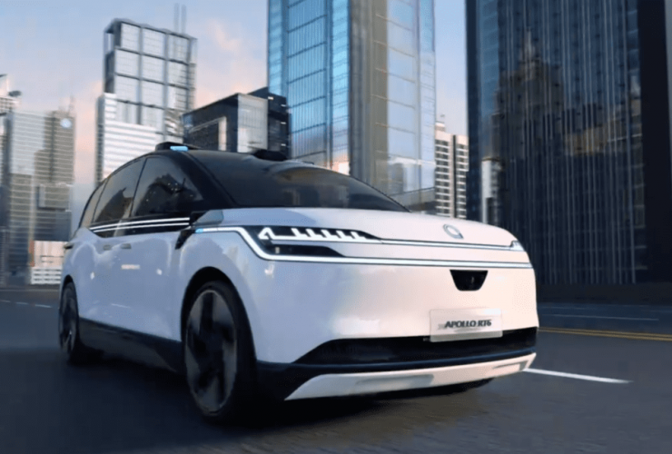 Baidu Apollo RT6: autonomous robotaxi