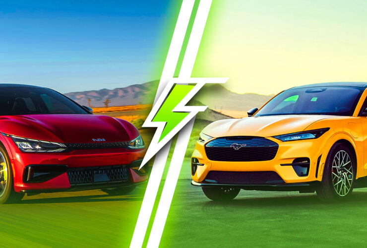 Ford Mustang Mach-E vs Kia EV6: which of these two monsters will you choose?