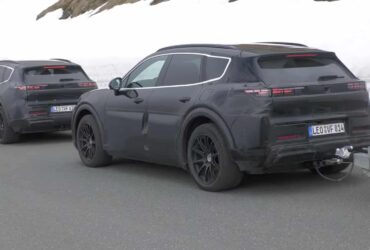 The electric Porsche Cayenne reveals more details