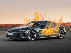 This electric car priced over 100,000 euros may be at risk of catching fire