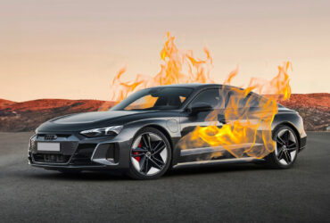 This electric car priced over 100,000 euros may be at risk of catching fire