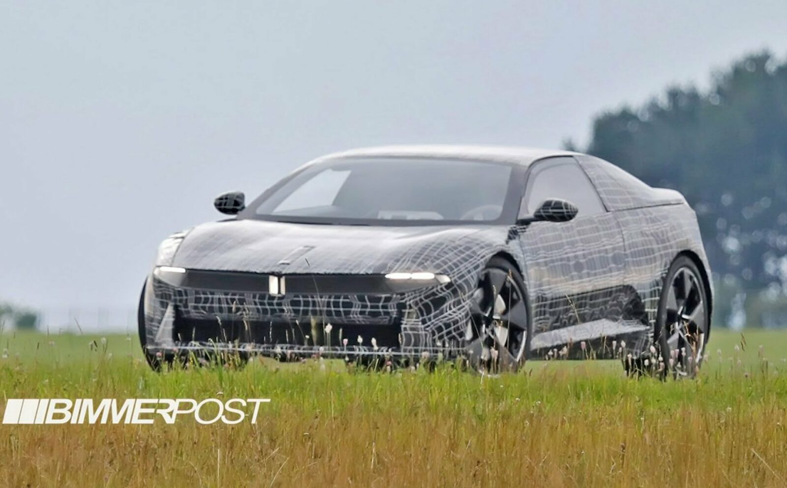 Amazing BMW Coupe Caught in the Middle of Testing