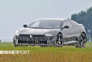 Amazing BMW Coupe Caught in the Middle of Testing