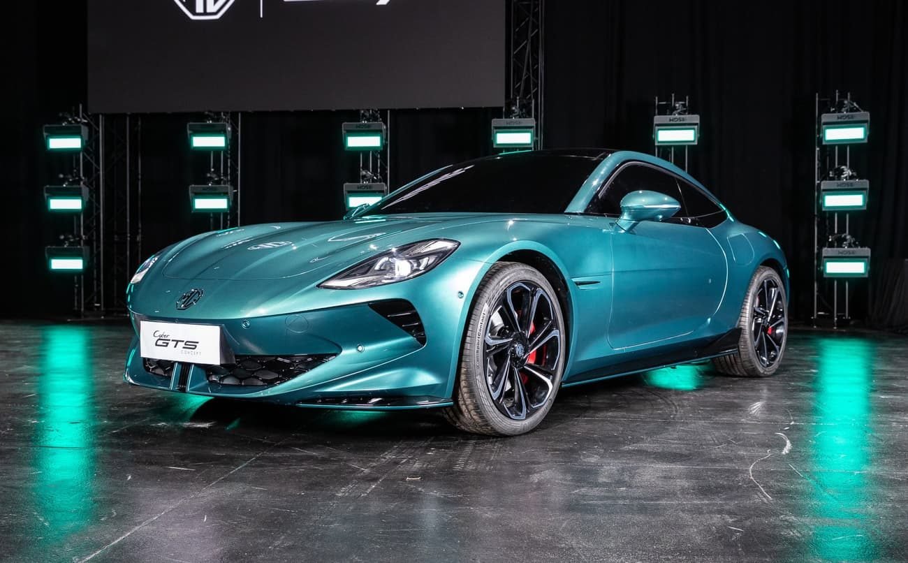 MG unveils an electric coupe concept, the Cyber GTS
