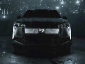 The future DS 100% electric car would have an unique luminous signature